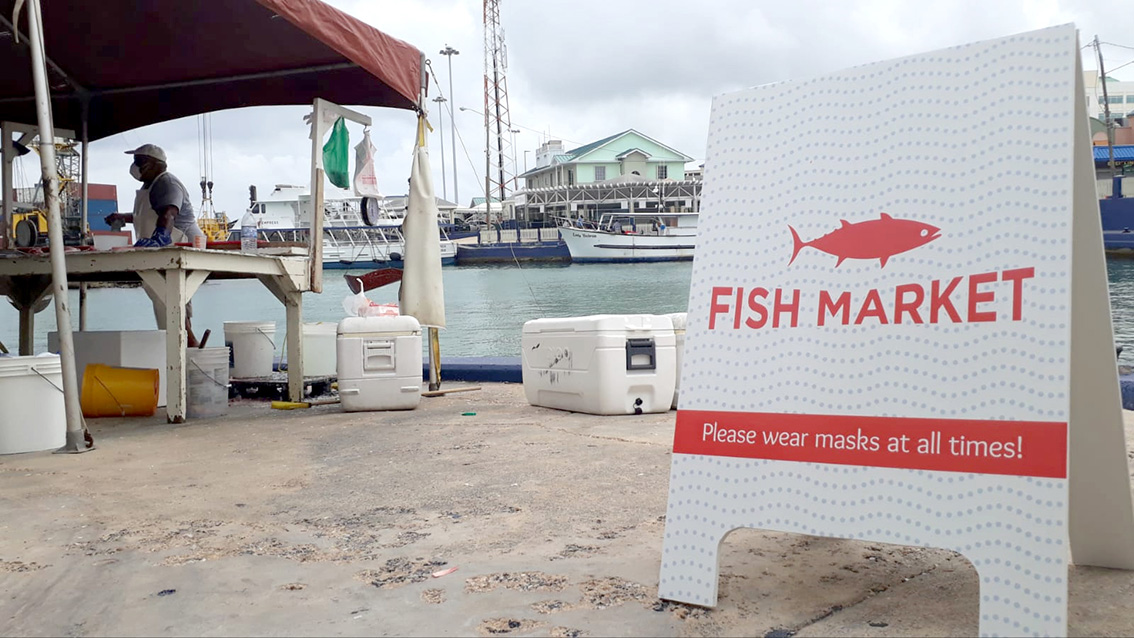 FISH MARKET OPENS AT SOUTH TERMINAL, HARBOUR DRIVE