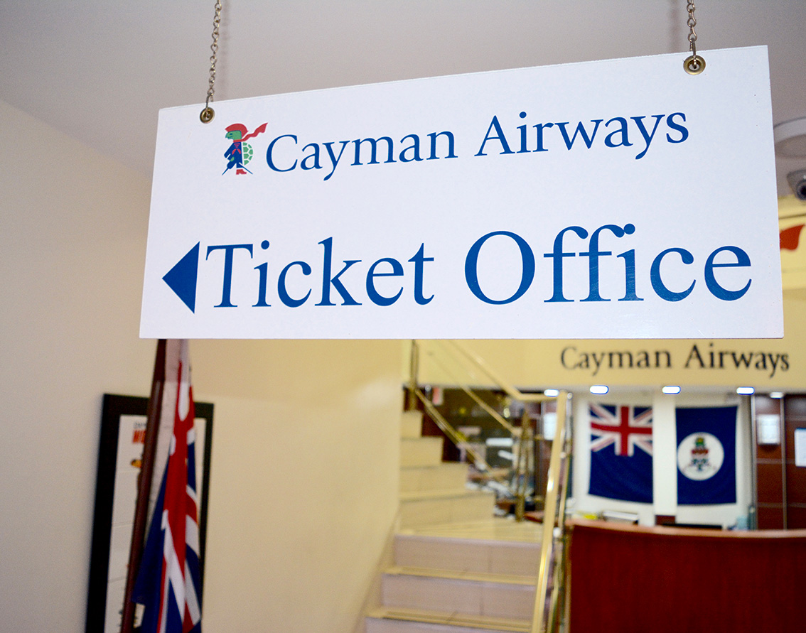 Cayman Airways Ticket Office reopens
