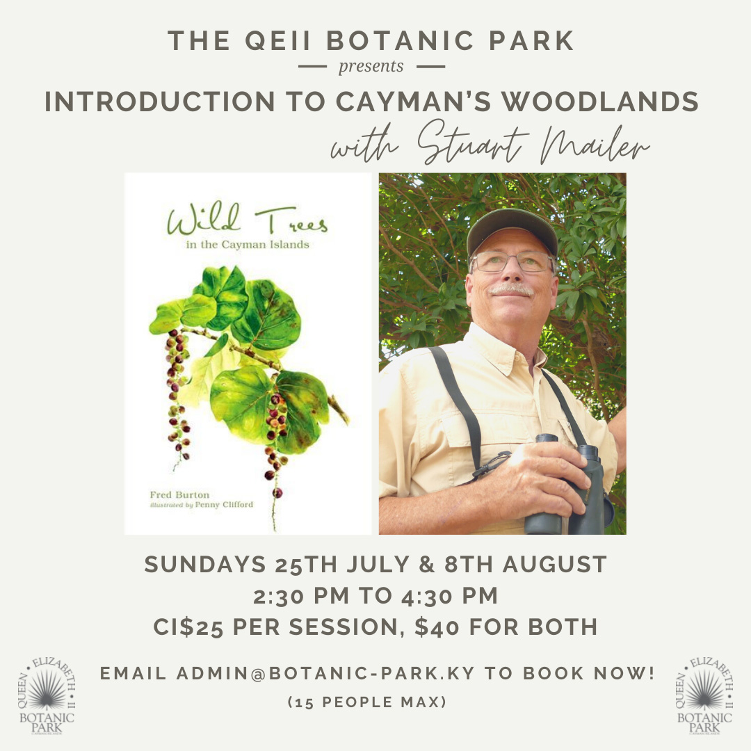 Stuart Mailer to lead Introduction to Cayman’s Woodlands Guided Tours