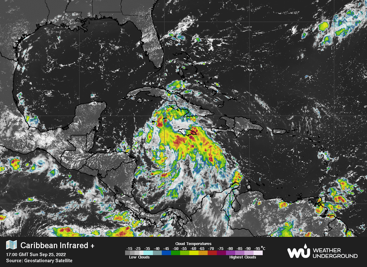 Hurricane Warning & Tropical Storm Watch in effect