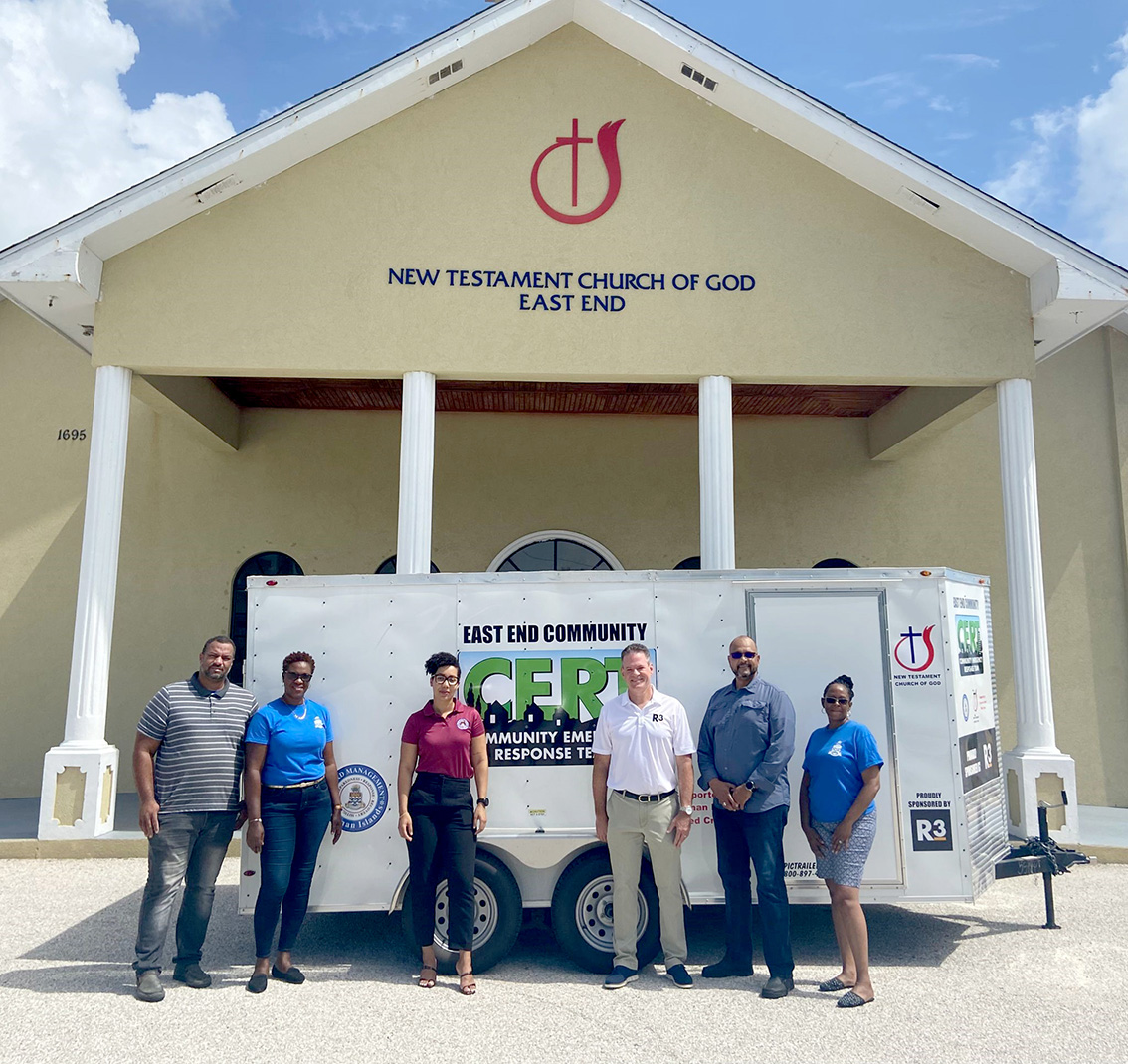 R3 Cayman Foundation Donates Emergency Response Supplies to East End