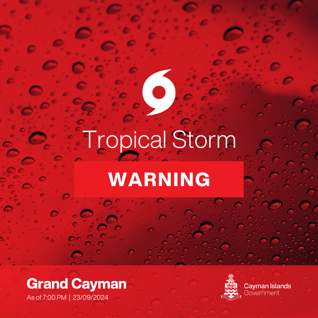 Grand Cayman placed under Tropical Storm warning