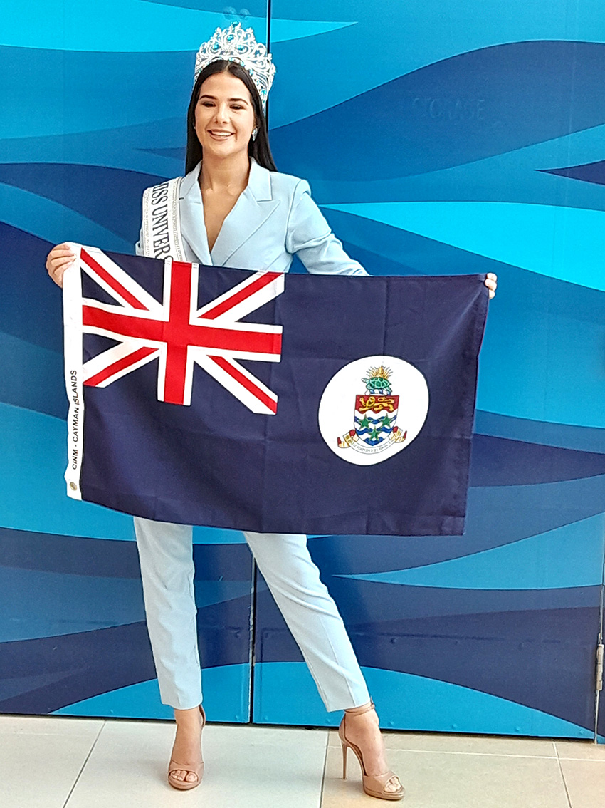 Raegan Rutty Departs for Miss Universe