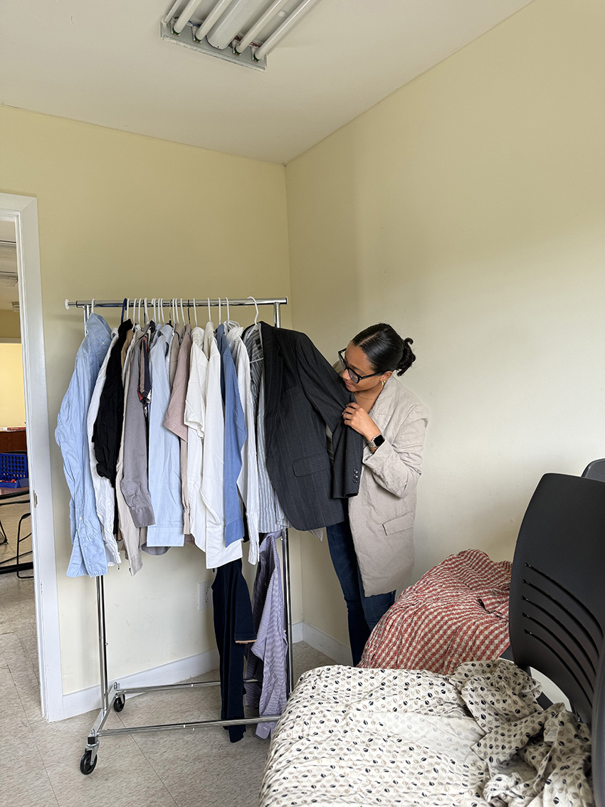 Connect by Nova Donates Over 300 Pieces of Professional Clothing to Support Clifton Hunter High School Students