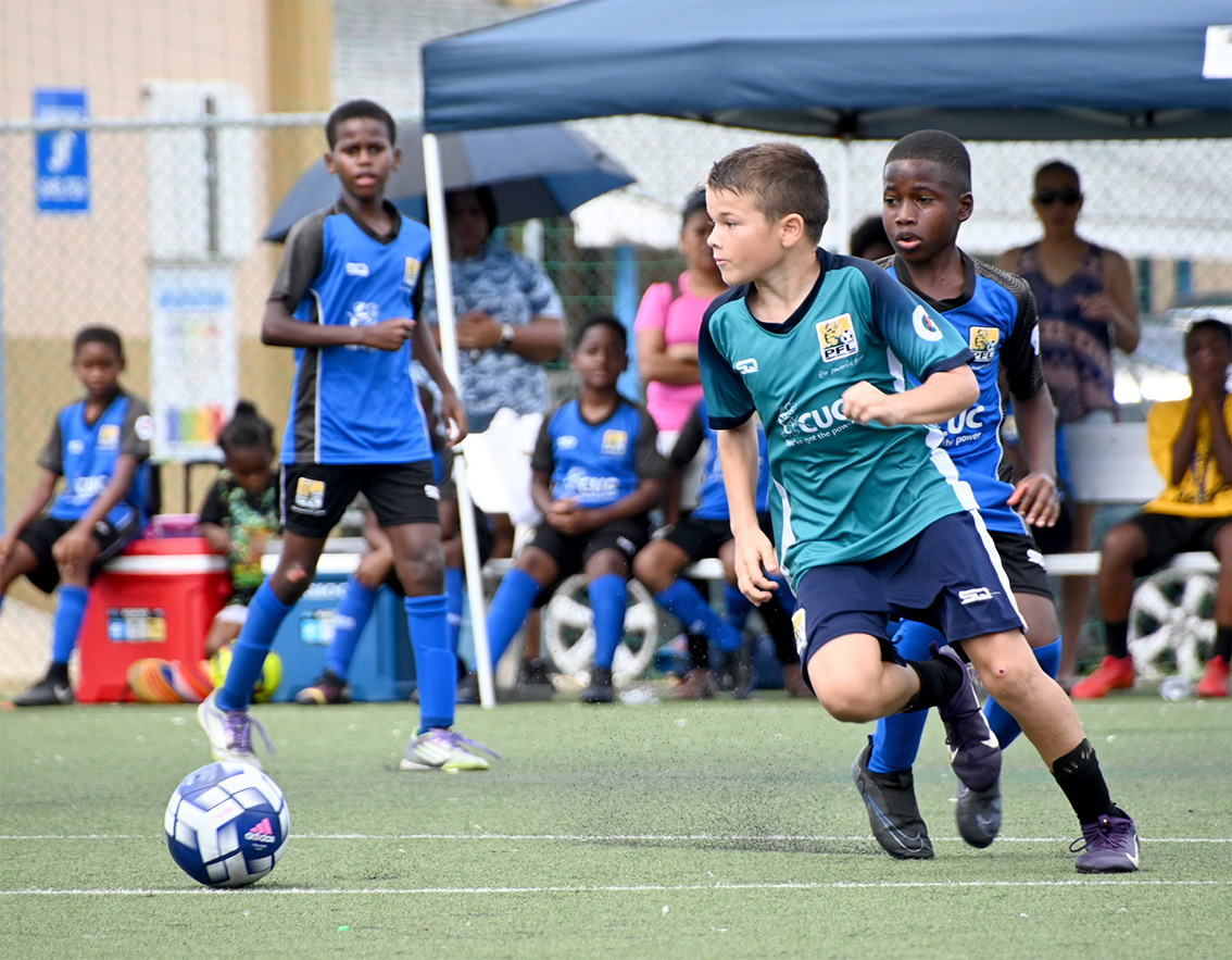 Cayman Prep dominate primary school football finals
