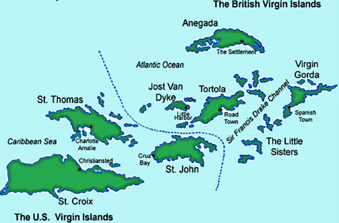 BVI AND USVI ‘AT SEA’ OVER YACHT CHARTER FEES