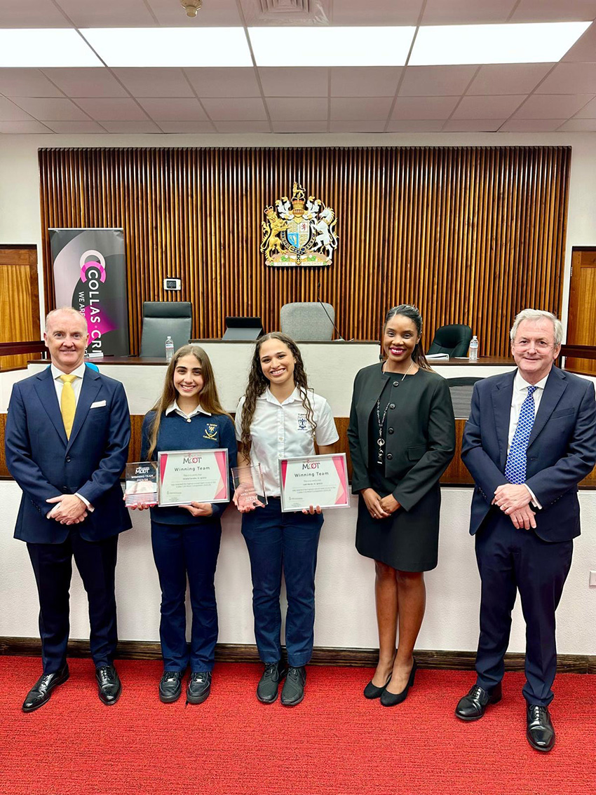 St Ignatius wins the Cayman Collas Crill Moot