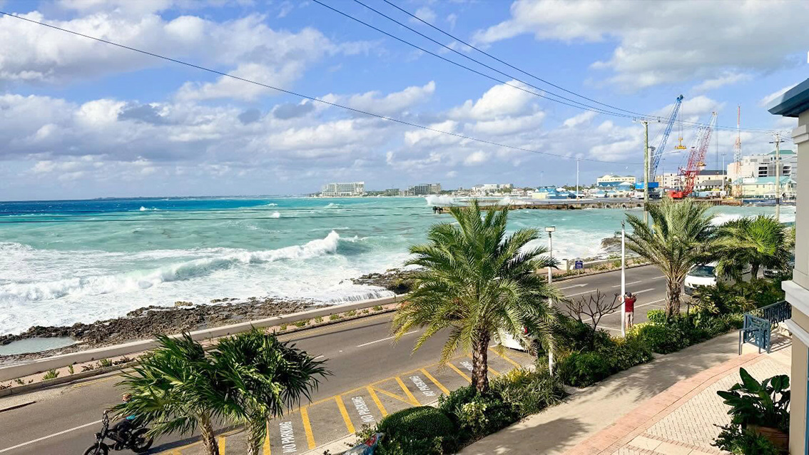 Cold Front Brings Wave Action, Chilly Weather to CI