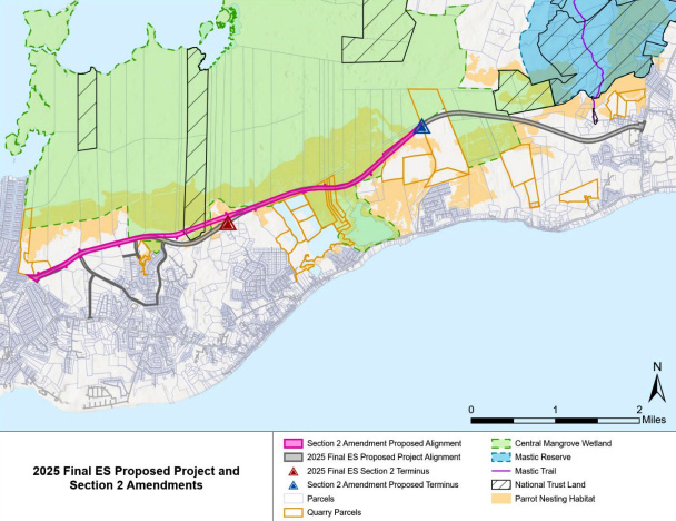 SUSTAINABLE CAYMAN WANTS EAST-WEST ARTERIAL PHASE TWO HALTED