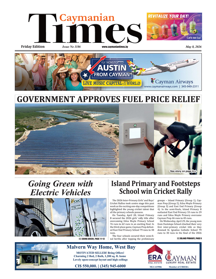 Caymanian Times - your paper for our times