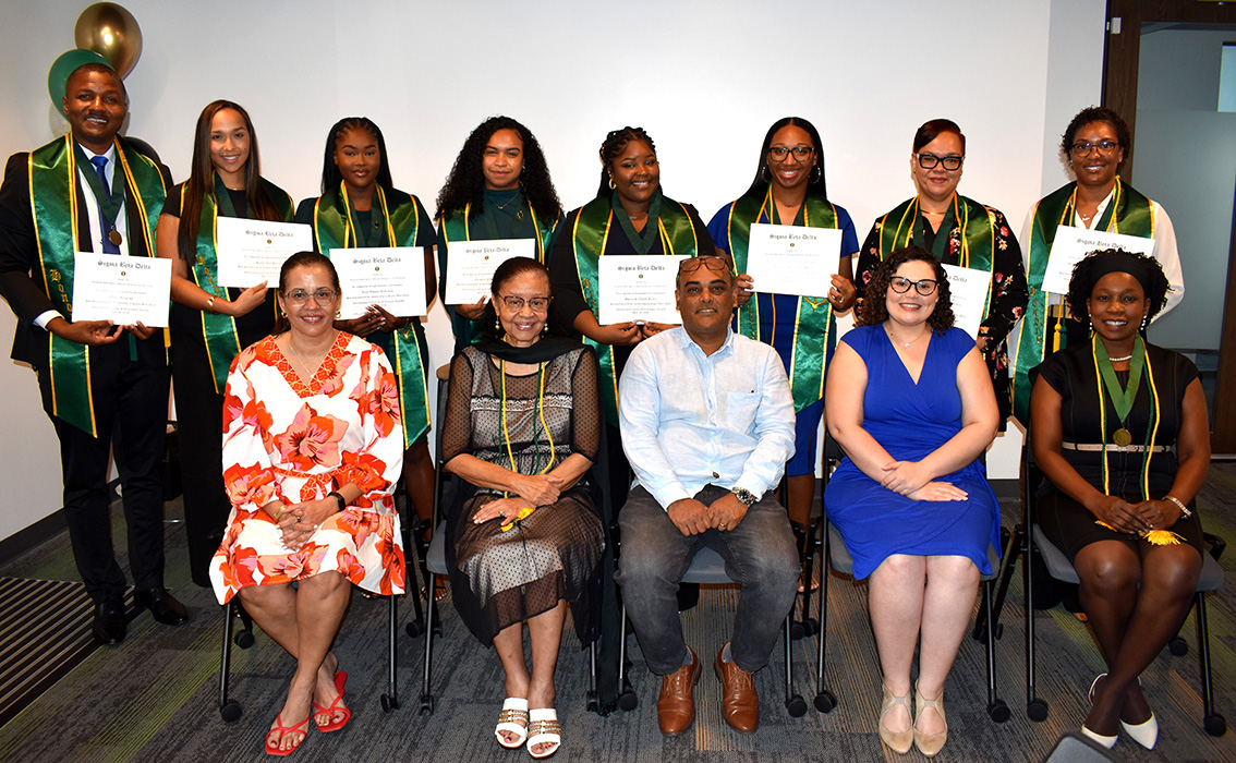International College of the Cayman Islands Celebrates Excellence at Sigma Beta Delta Honour Society Induction Ceremony