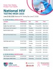 Free HIV Testing Offered Islandwide for HIV Testing Week
