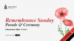 Public Invited to Remembrance Day Commemorations 2025