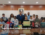 National Road Safety Committee Hosts Road Safety Poster Competition Judging