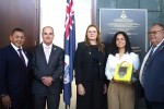 Community partnership delivers life-saving AED to Parliament