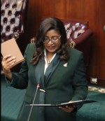 CAYMAN’S FIRST FEMALE DEPUTY GOVERNOR TAKES HER SEAT IN PARLIAMENT