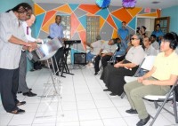 Governor Tours Sunrise Adult Training Centre and Opens Studio