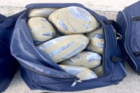 Ganja Recovered During Drug Interdiction by the JMU