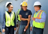 Minister Visits Future Home of PWD Apprenticeship Training Facility