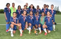 Sunset girls secure Under 15 league and cup double