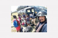 RCIPS Helicopter Continues Deployment in The Bahamas