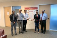 St Matthew’s University donates funds to the Cayman Heart Fund