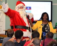 Lions’ Lighthouse School party puts big smiles on faces for Christmas