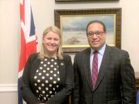 UK CONFIDENT IN CAYMAN, PREMIER REPORTS