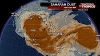 Sahara Dust Plume Alert in the Cayman Islands