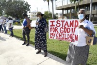 Christians take a stand