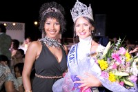1st Runner up Mariah, receives her crown