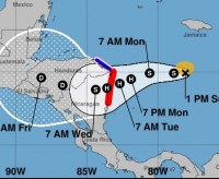 Rough Seas and Rain forecasted this week