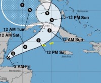 Eta approaches the Cayman Area