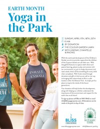 Botanic Park Hosts Earth Month Yoga Series