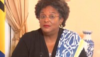 Tribute for PM of Barbados