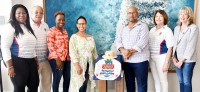 Flag Presentation to CI Olympic Committee Ahead of Tokyo Games