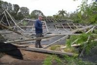 Devastation at the Botanic Park