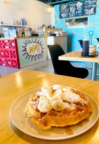 Breakfast in style at Waffle Monkey