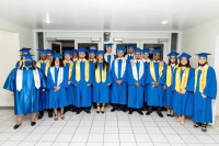 Layman Scott High School students graduate