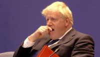 DRAMA IN WESTMINSTER AS BORIS JOHNSON IN POLITICAL CARNAGE