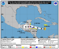 Tropical Storm Watch for the Cayman Islands Discontinued as System Shifts South