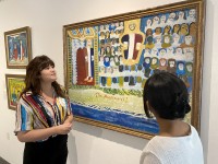 The National Gallery and the Cayman National Cultural Foundation – co-launch the new exhibition ‘Miss Lassie: An Intuitive Spirit’