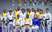 Proud Purple Dragon Black Belts