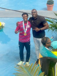 Cayman’s 1st male 100M Carifta Champion