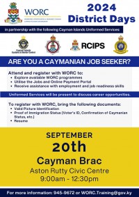 WORC Hosts Brac Event for Caymanian Job Seekers