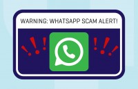 WhatsApp Scam Alert on HMCI Group Chat