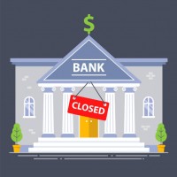 BANKING CENTRES CLOSED TOMORROW