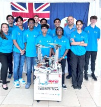 Cayman Islands National Robotics Team attends FIRST Global Challenge in Athens, Greece