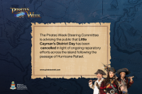 Cancellation of Little Cayman’s District Day Events