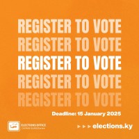 Elections Office Voter Registration Drives Schedule